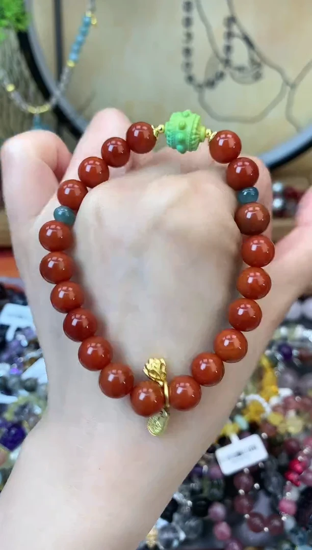 【闪购商品】玛瑙手饰未镶嵌5095手串