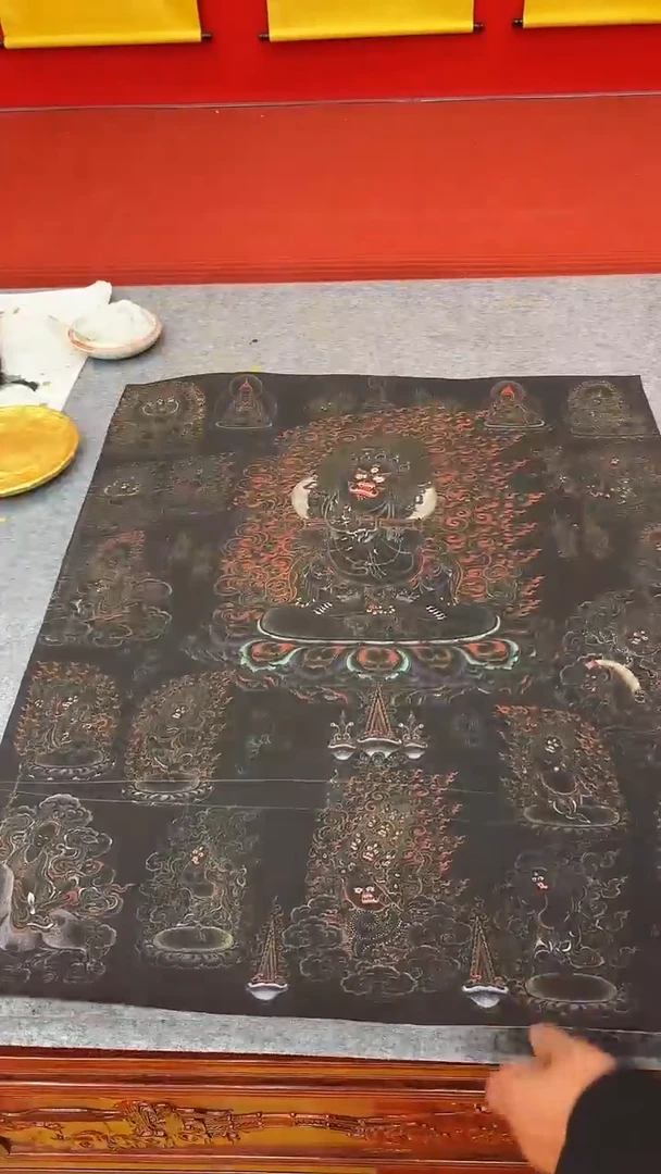 卷轴画唐卡16023