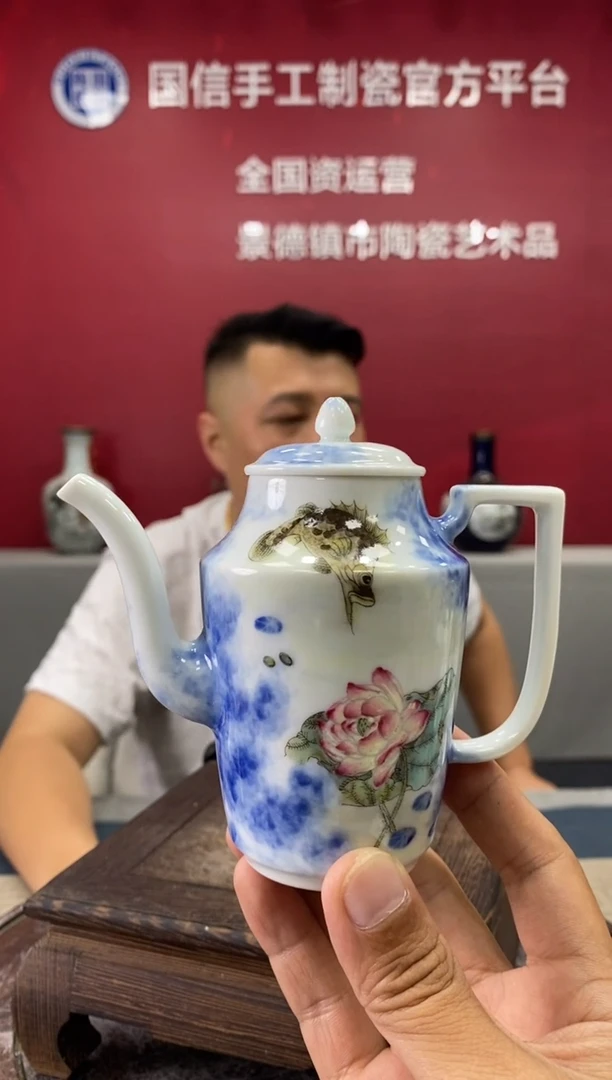摆件b342景德镇瓷器一件