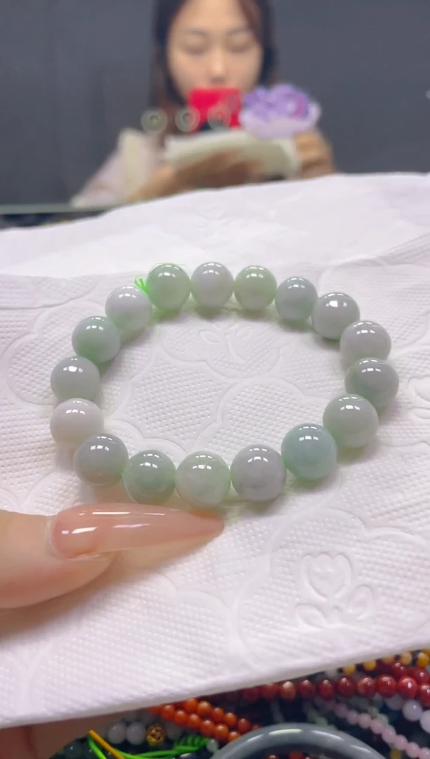 颈饰未镶嵌翡翠10MM