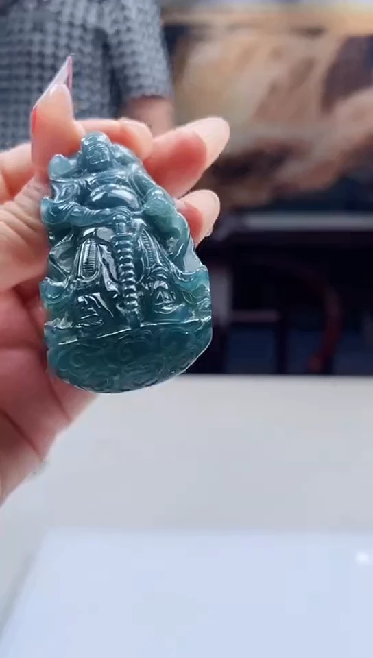 翡翠未镶嵌吊坠(不含链)多样性发其一 93