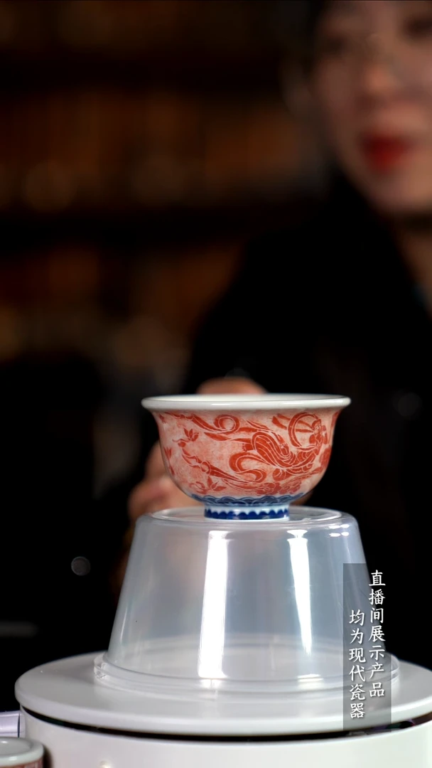 D100诚意十足的直播间 茶具