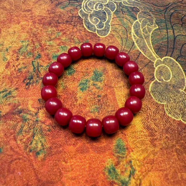 A137血红菩提单圈手串-无礼盒