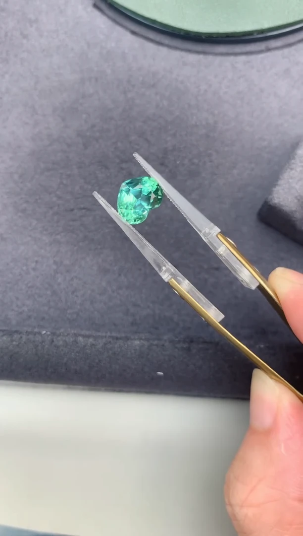 裸石未镶嵌碧玺4.4ct碧玺Lagoon  BE