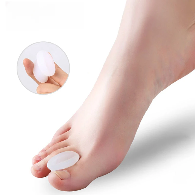 硅胶品质脚趾分离分趾器 顺趾垫 成人用趾柱（脚趾分趾套防磨脚）