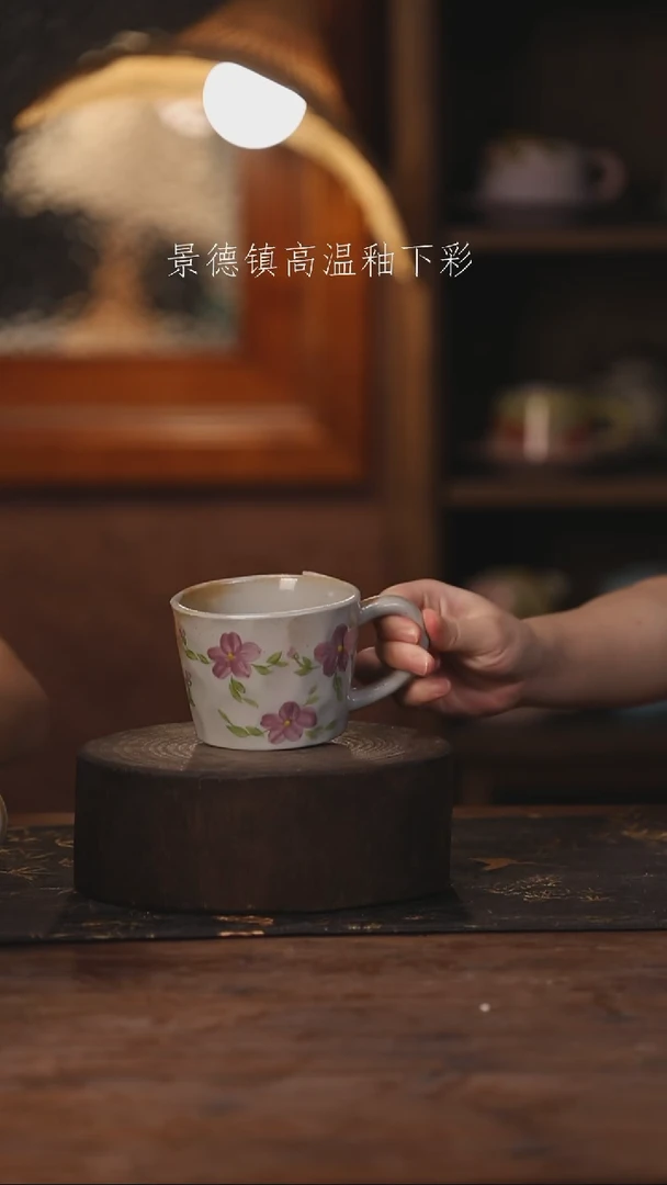 陶瓷景德镇高温釉下手绘陶瓷111