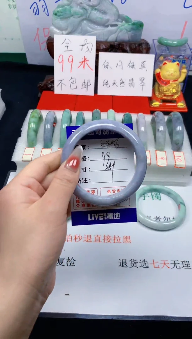 未镶嵌手镯翡翠56