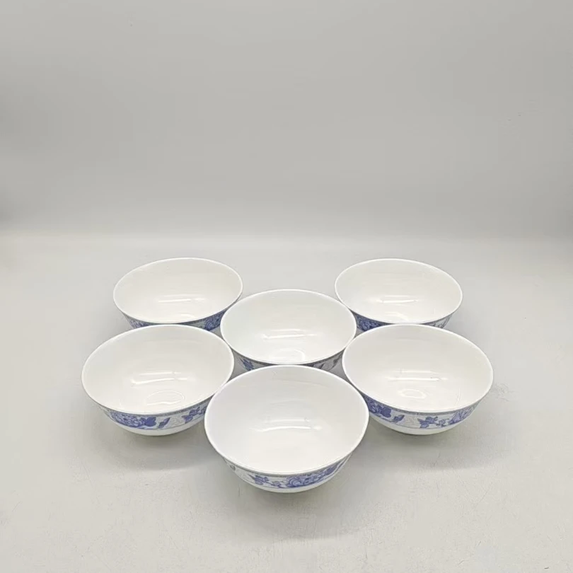 5800 六个火锅碗（口径10，高4.5）陶瓷餐具B6