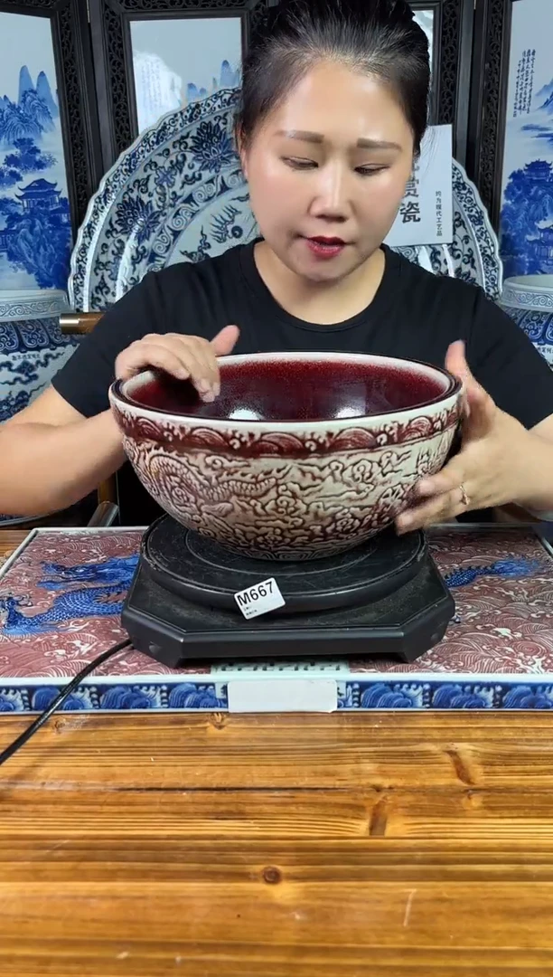 摆件景德镇陶瓷仿古摆件M667