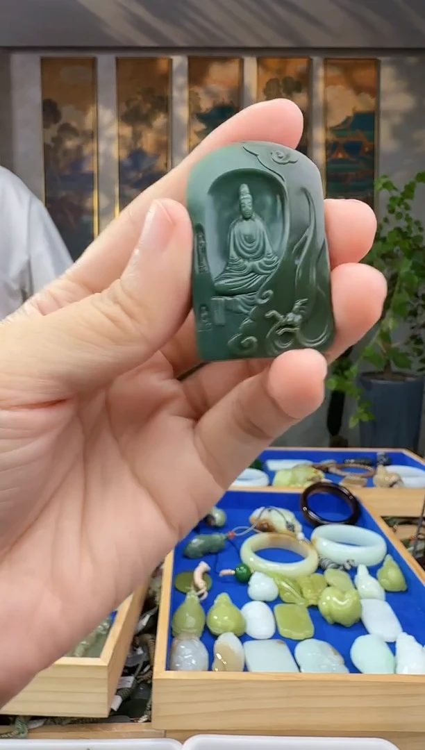 未镶嵌和田玉挂件拍一发一