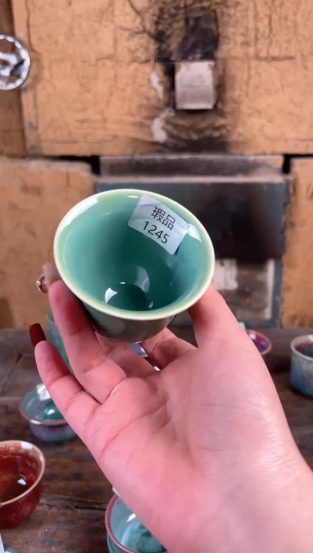 【闪购商品】摆件钧瓷茶器窑变精品摆件