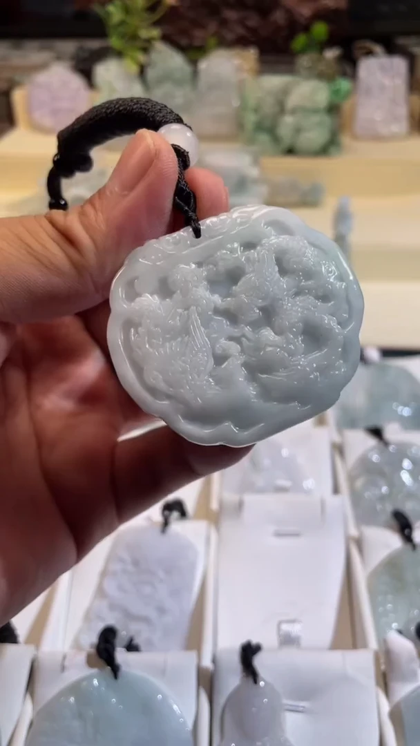 翡翠未镶嵌颈饰7/22/148