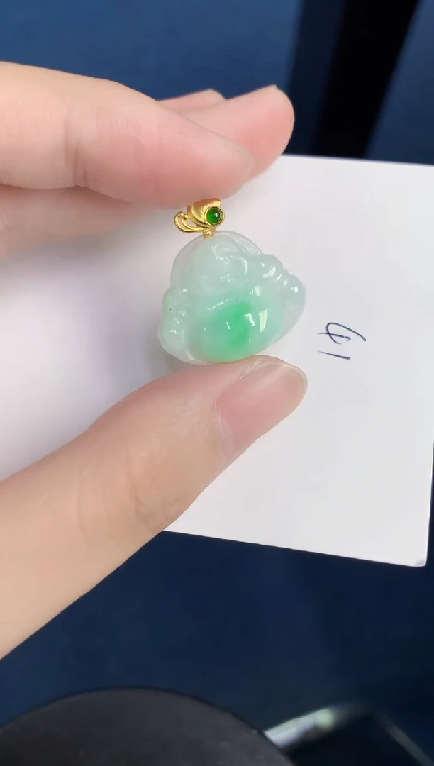 颈饰未镶嵌翡翠天然翡翠缅甸A货