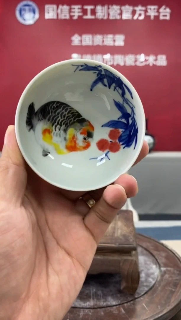 摆件d959景德镇瓷器一件