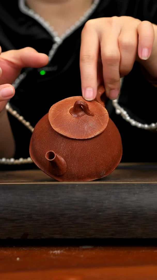 【闪购商品】紫砂茶壶念一紫砂 降坡合瓢