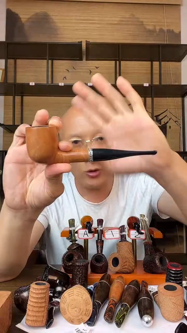 石楠木纯手工意大利石楠木烟斗