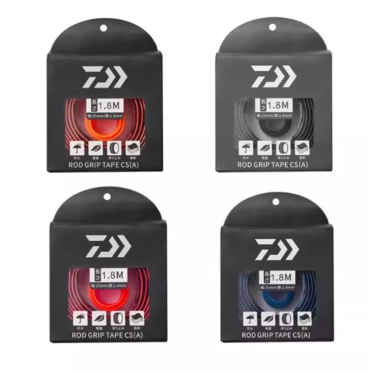 DAIWA/达亿瓦钓竿手把缠带 硅胶加长缠把带 透气防滑鱼竿吸汗带