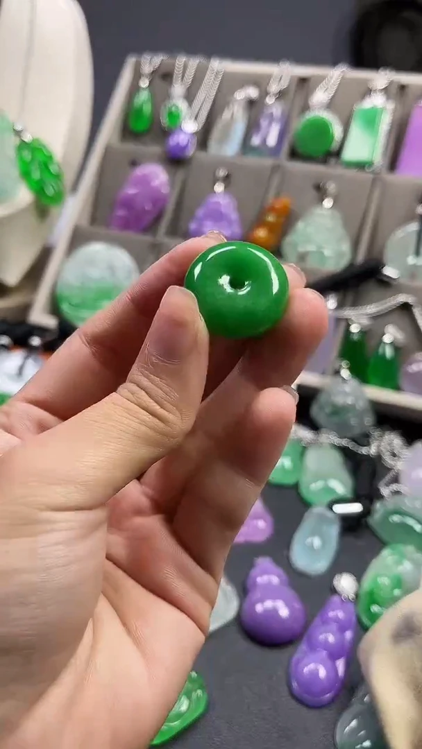 颈饰未镶嵌翡翠  所见即所得 一图一物