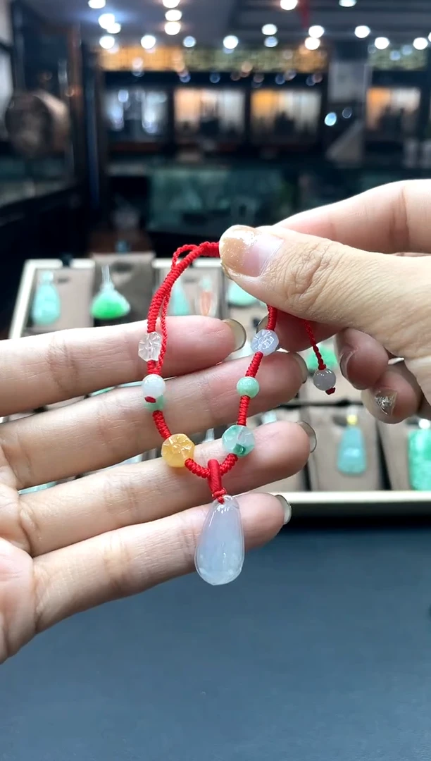 【闪购商品】翡翠手链未镶嵌福瓜手绳