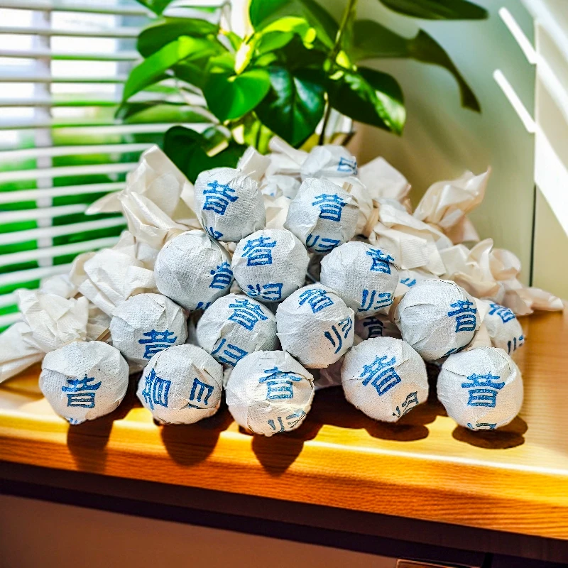 J-2010年·昔归古树龙珠 普洱生茶 8g/颗【老金茶庄】