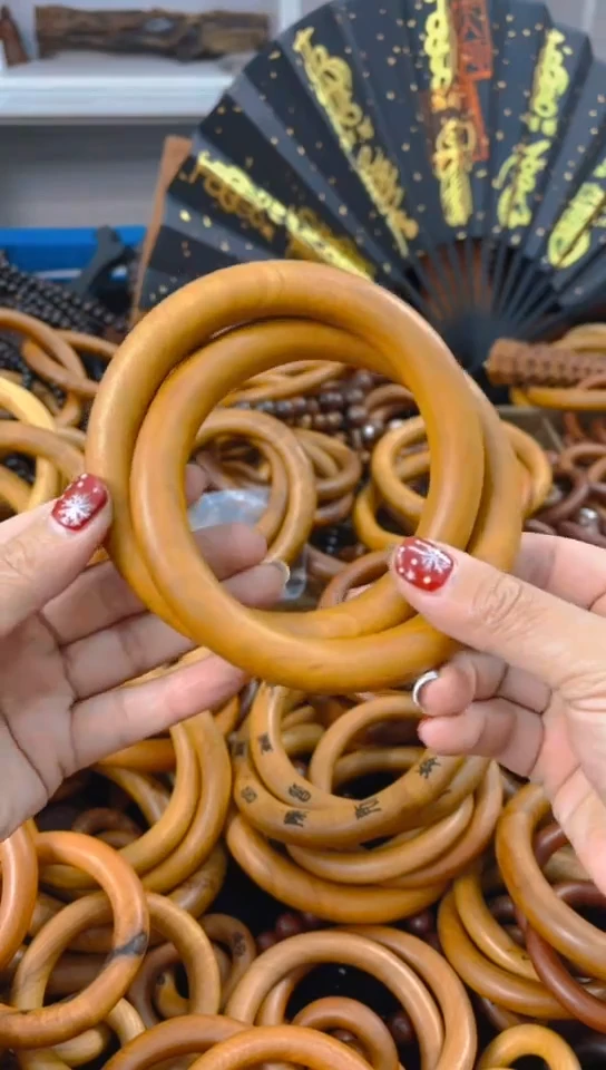 【闪购商品】枣木木雕枣木乾坤圈80一物一拍