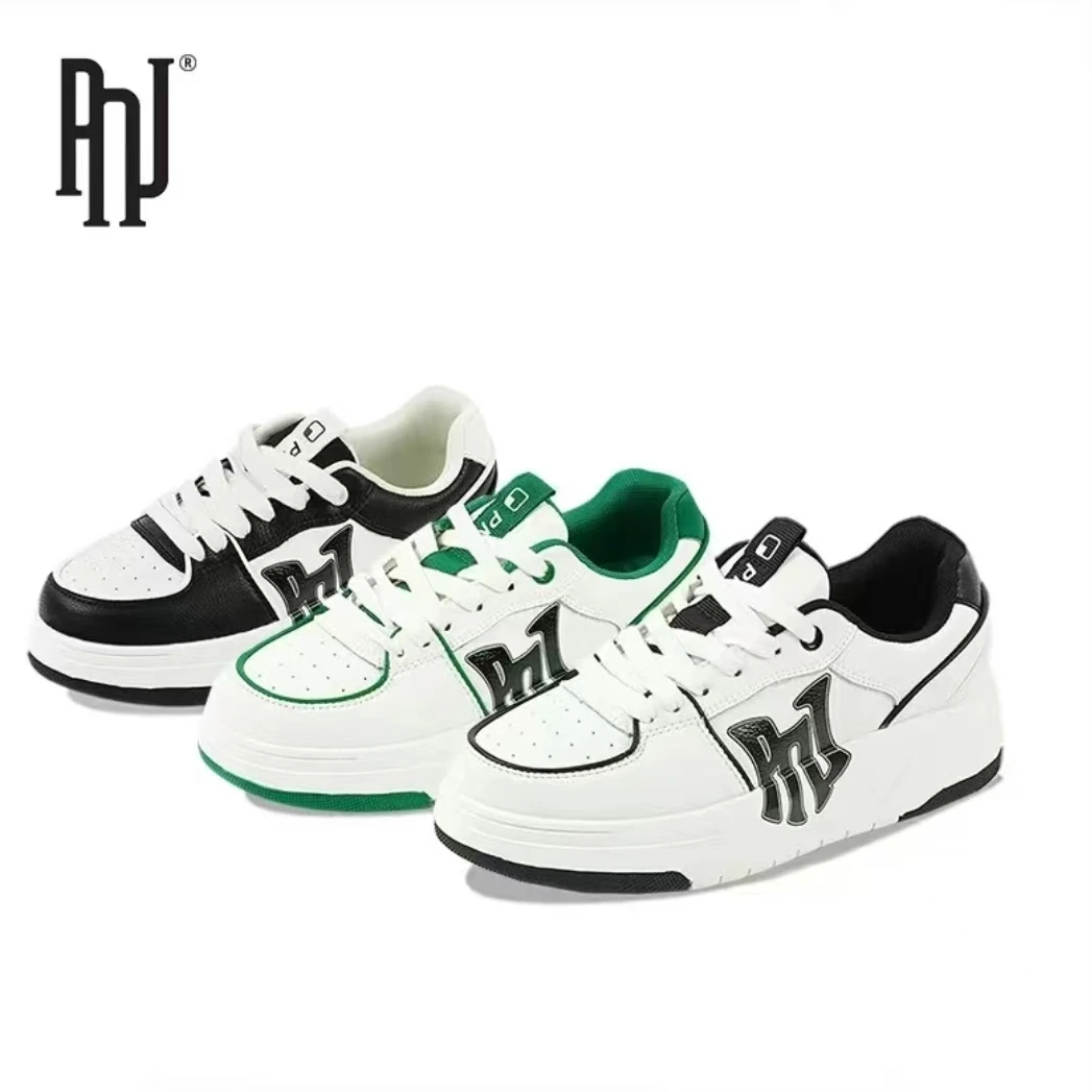 PNJ时尚低帮情侣板鞋百搭运动休闲鞋男学生韩版潮鞋增高鞋