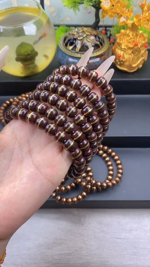 紫金鼠手串JB001紫金鼠一线天二代9号