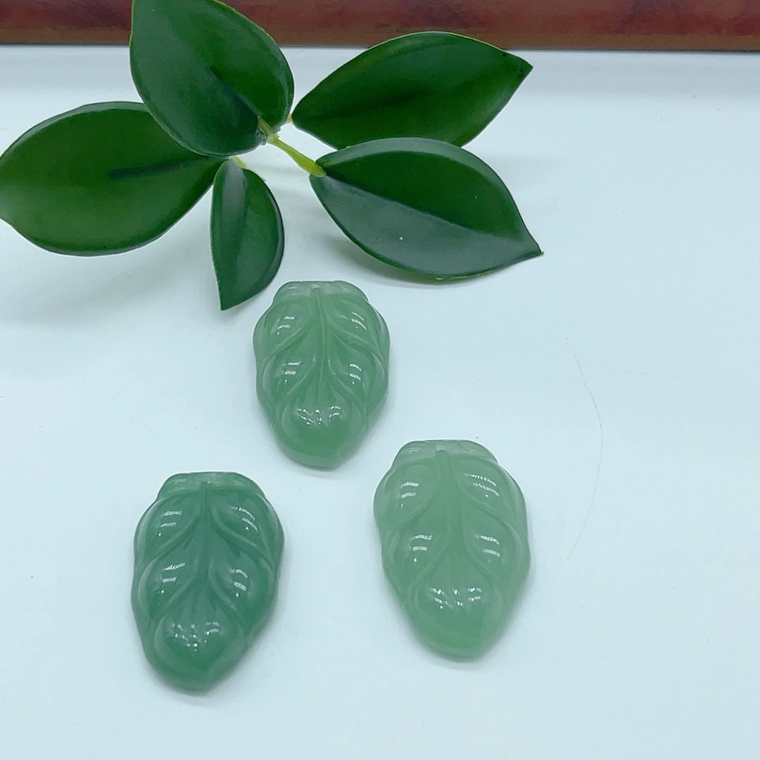 东陵玉树叶吊坠（拍一发一多样性发货）