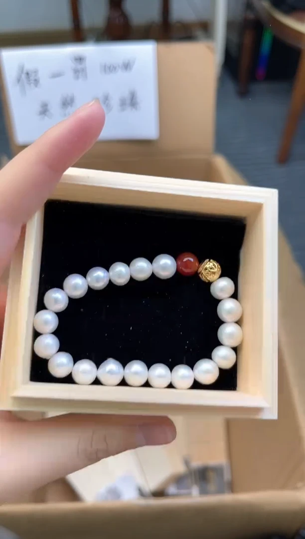 银S925镶嵌淡水珍珠11111111111111111111111