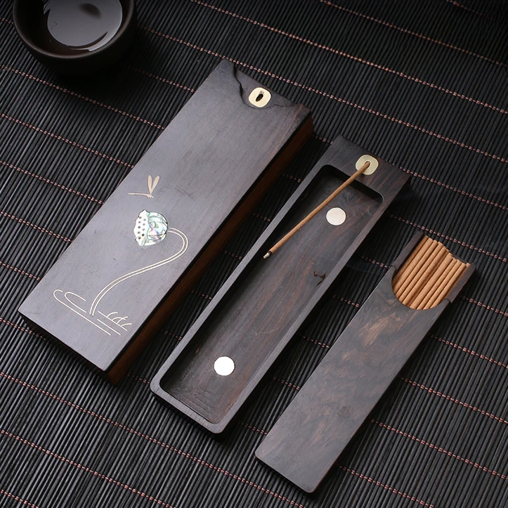 小号抽拉款便携式旅行线香盒（单件非礼盒不含香）