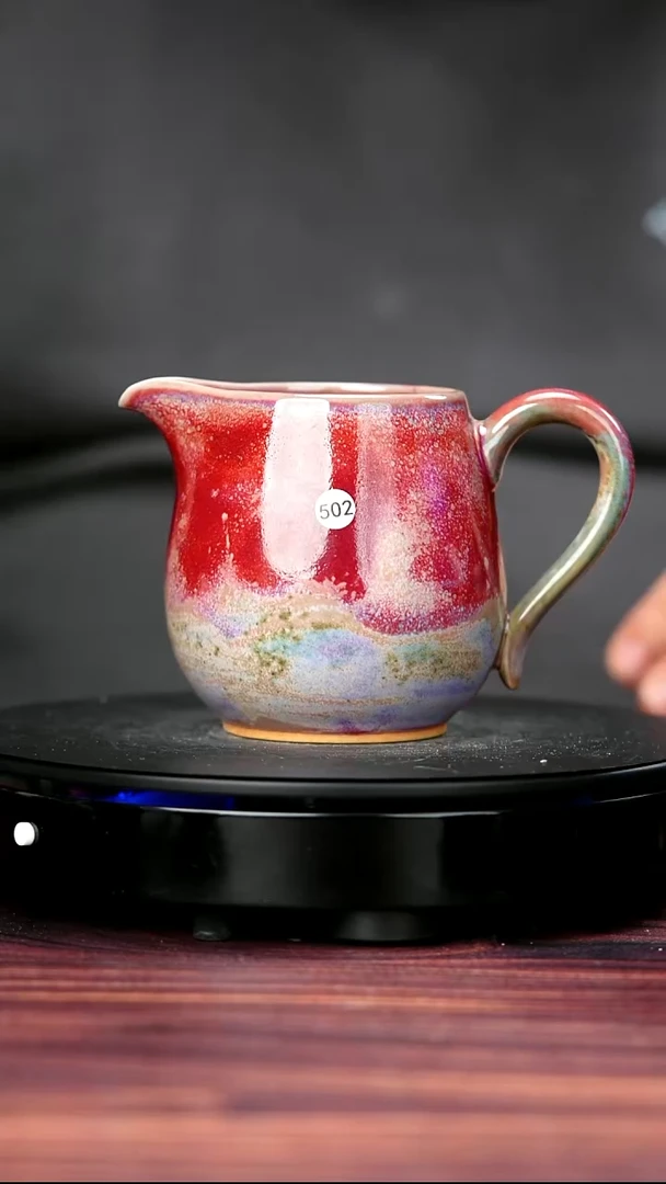 其他钧瓷502#李朝斐一级品原矿钧瓷公道杯