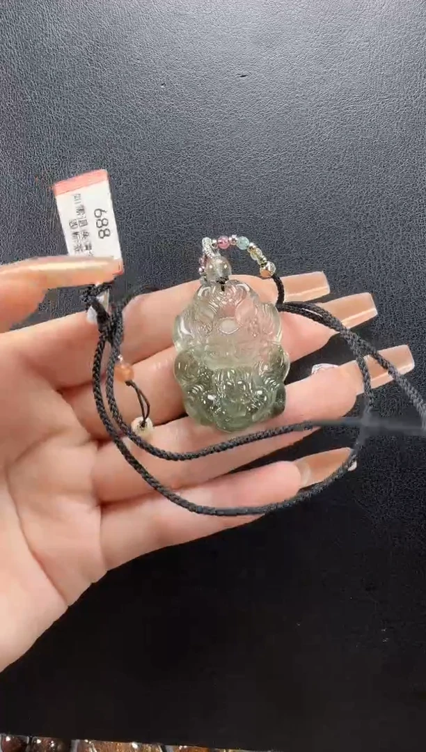 颈饰未镶嵌水晶绿苏苏