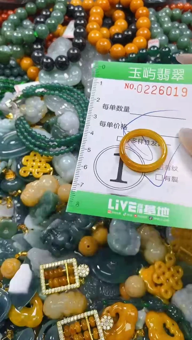 颈饰未镶嵌翡翠闪购0226019