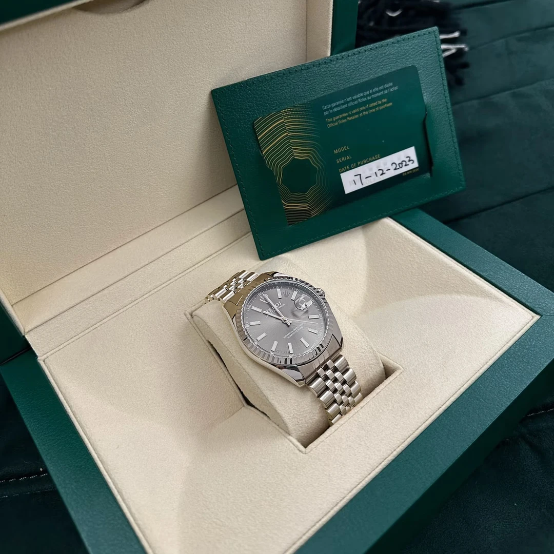 全新/官方正品/日志系列/灰盘/表径41mm/全自动机械/男表-Reloj