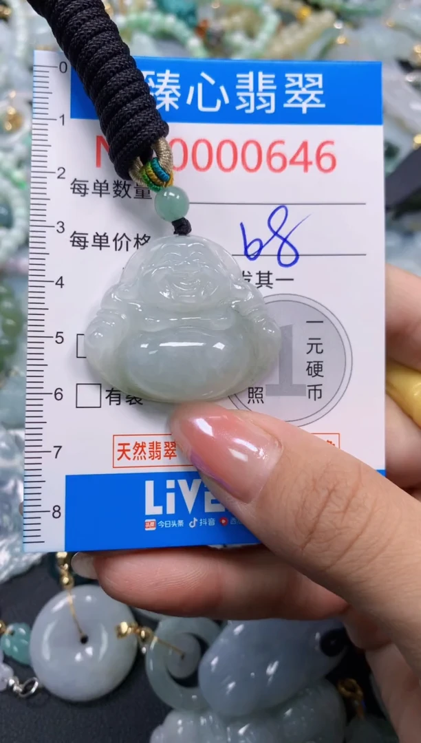 颈饰未镶嵌翡翠646