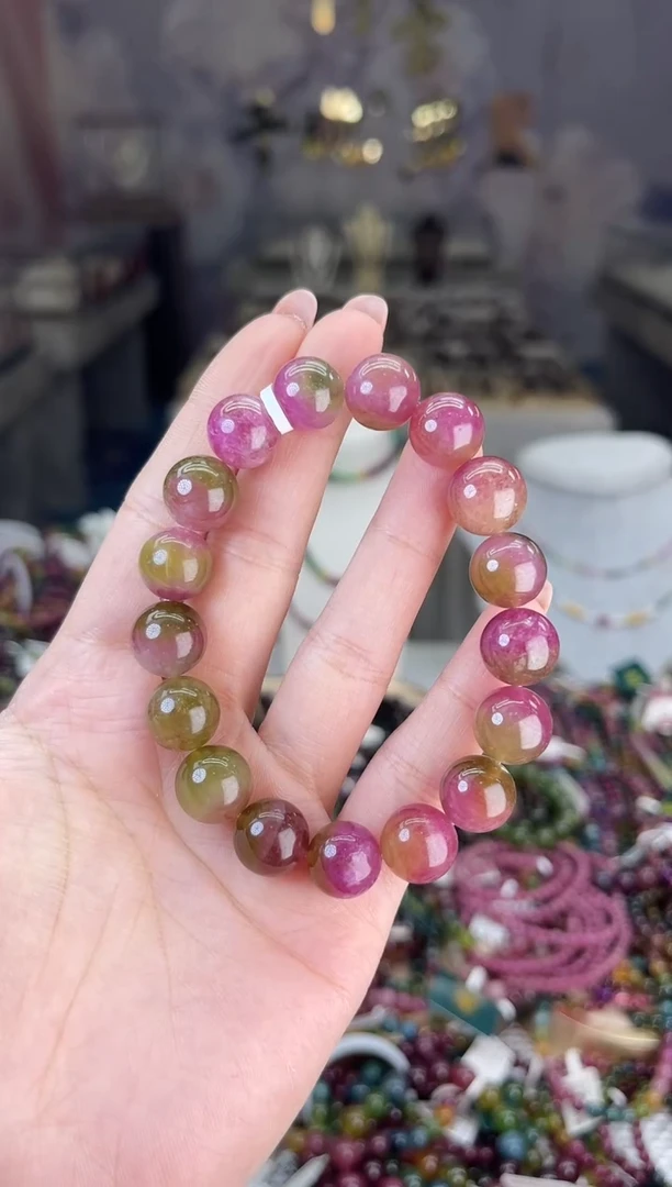 【闪购商品】碧玺/未镶嵌11mm+碧玺单圈多样性发货