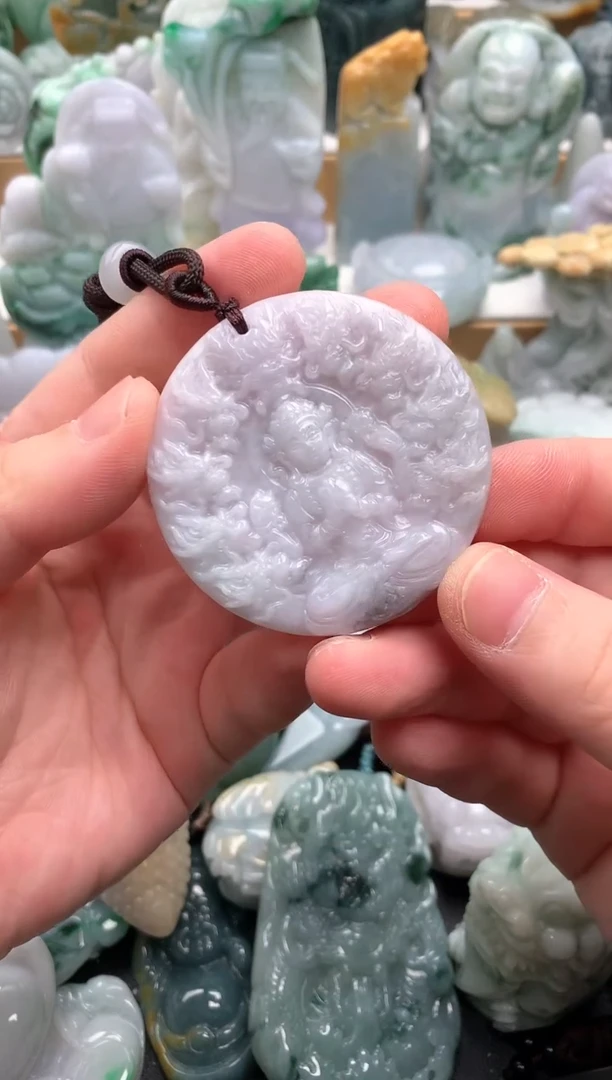 吊坠(不含链)未镶嵌翡翠1