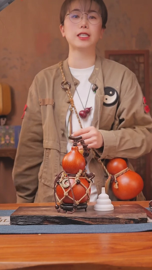 569号链接精品大漆葫芦现货现发[一物一拍]