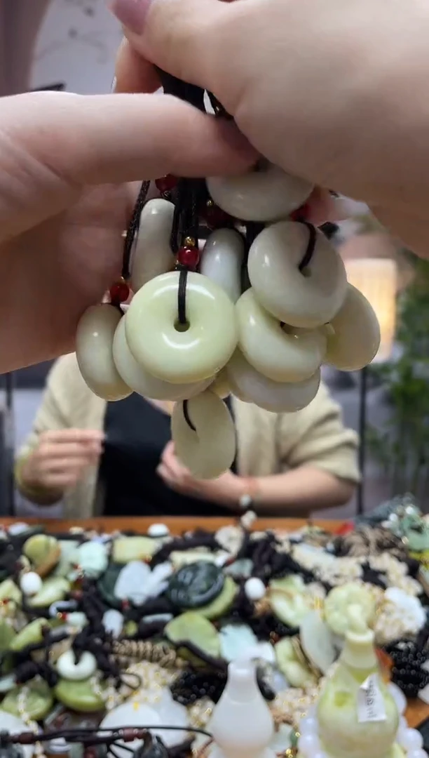 未镶嵌岫玉吊坠多样性发货拍一发一