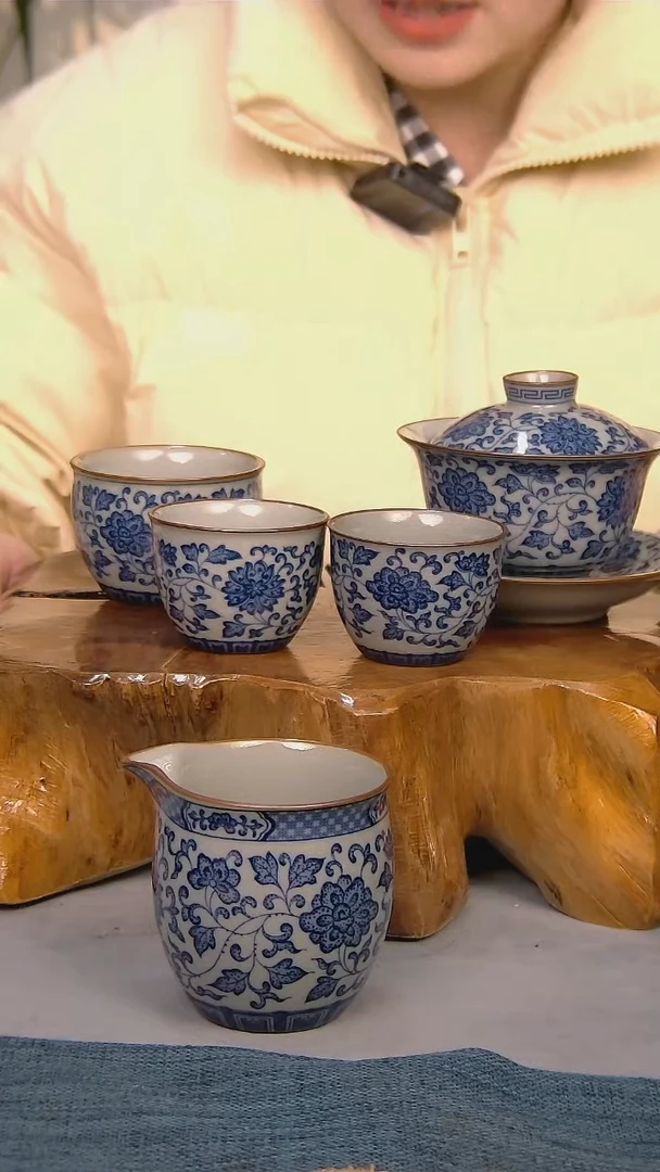 【闪购商品】简装家用款5件套 陶瓷家用茶具系列