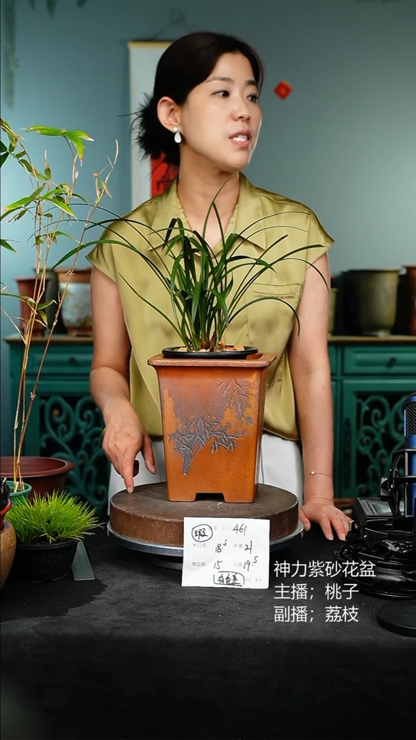 紫砂花盆461瑕疵颜色机选