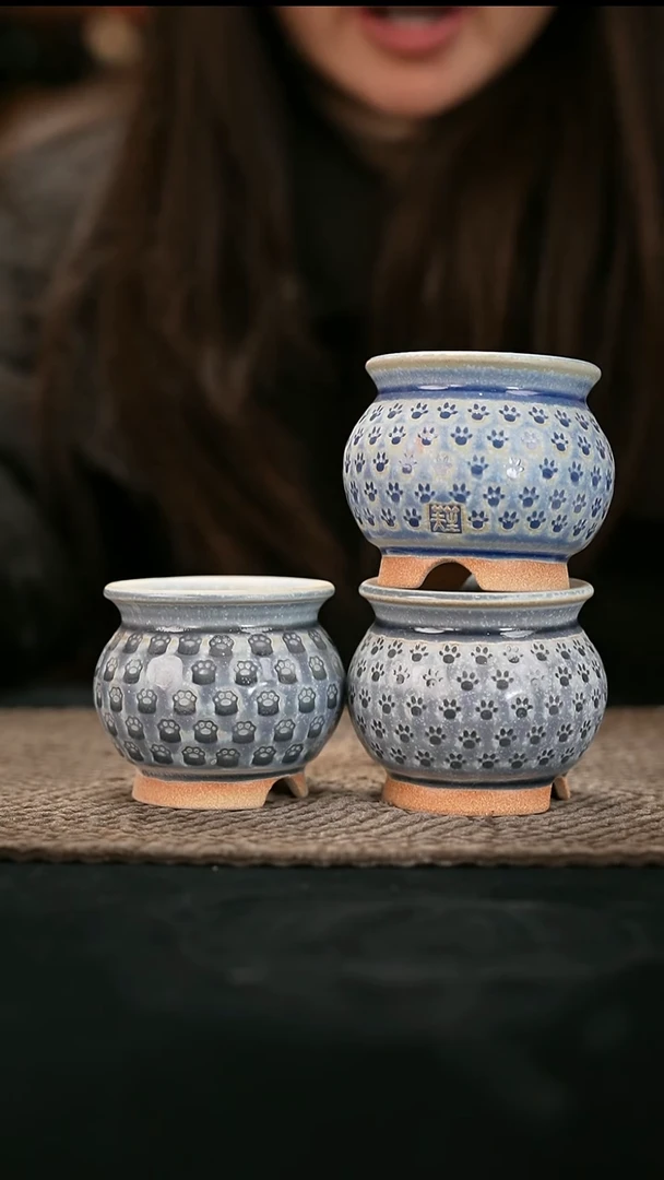 1-5-L082花盆口径4.5混发一个