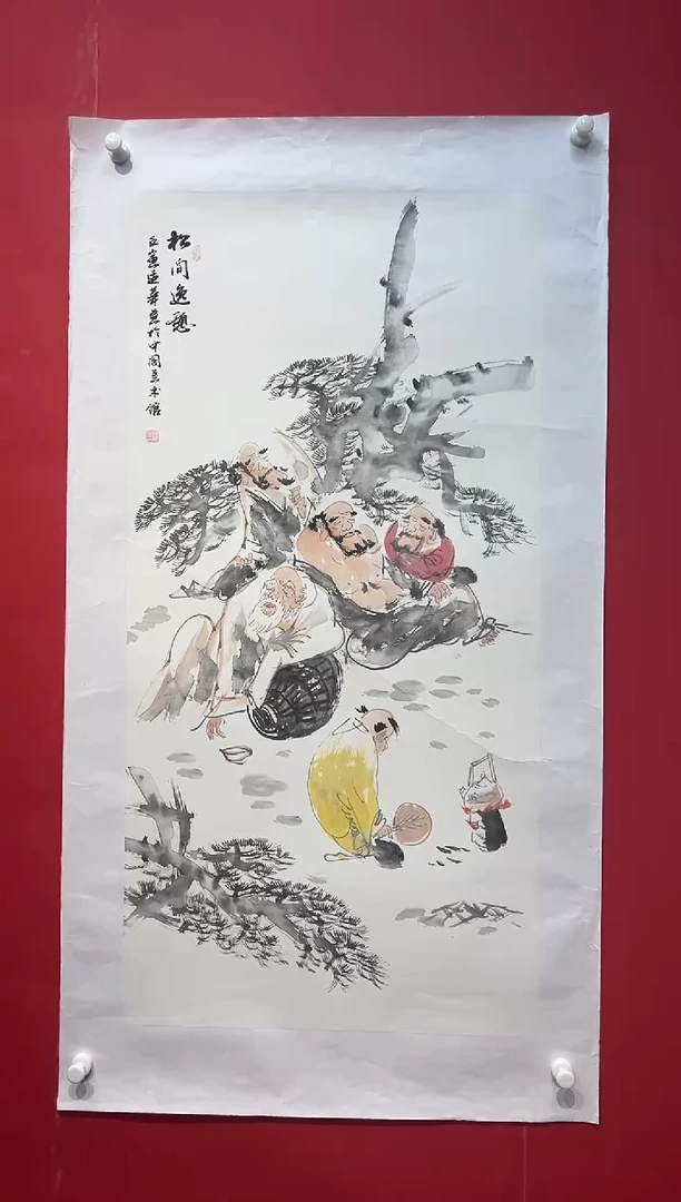 国画画家陆远华纯手绘原作