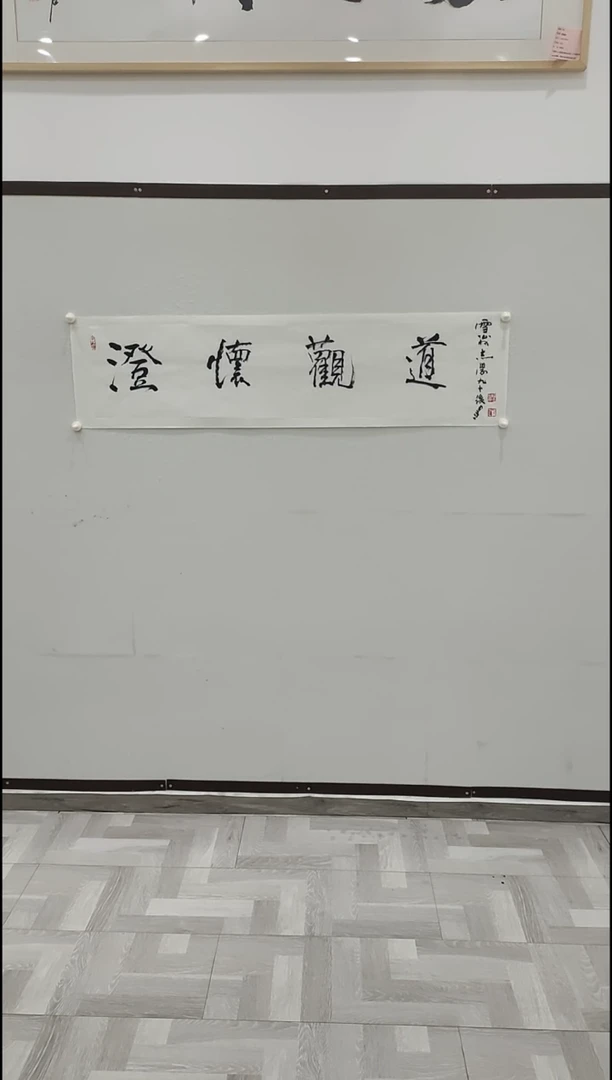 书法于志学 澄怀观道 4平尺