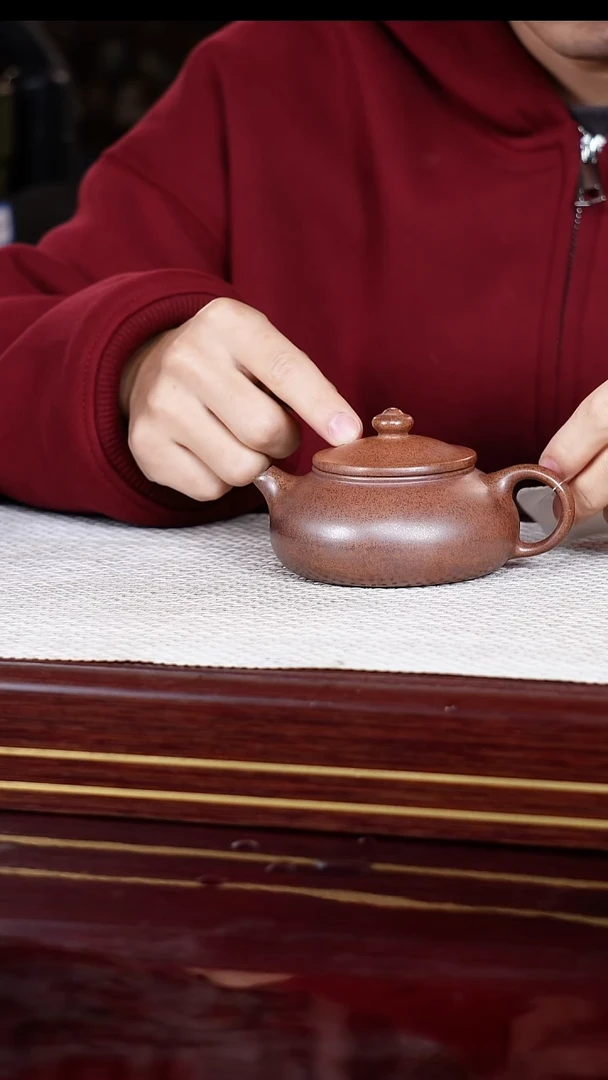 茶杯紫砂宜兴原矿紫砂 手工紫砂