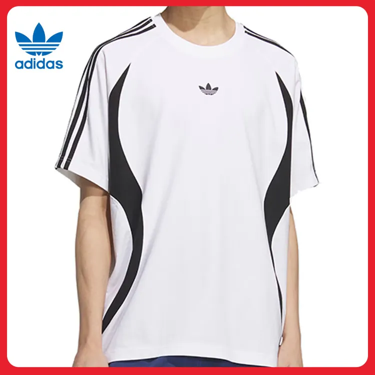 【劲浪体育】adidas阿迪达斯三叶草男子运动休闲短袖T恤KB8966