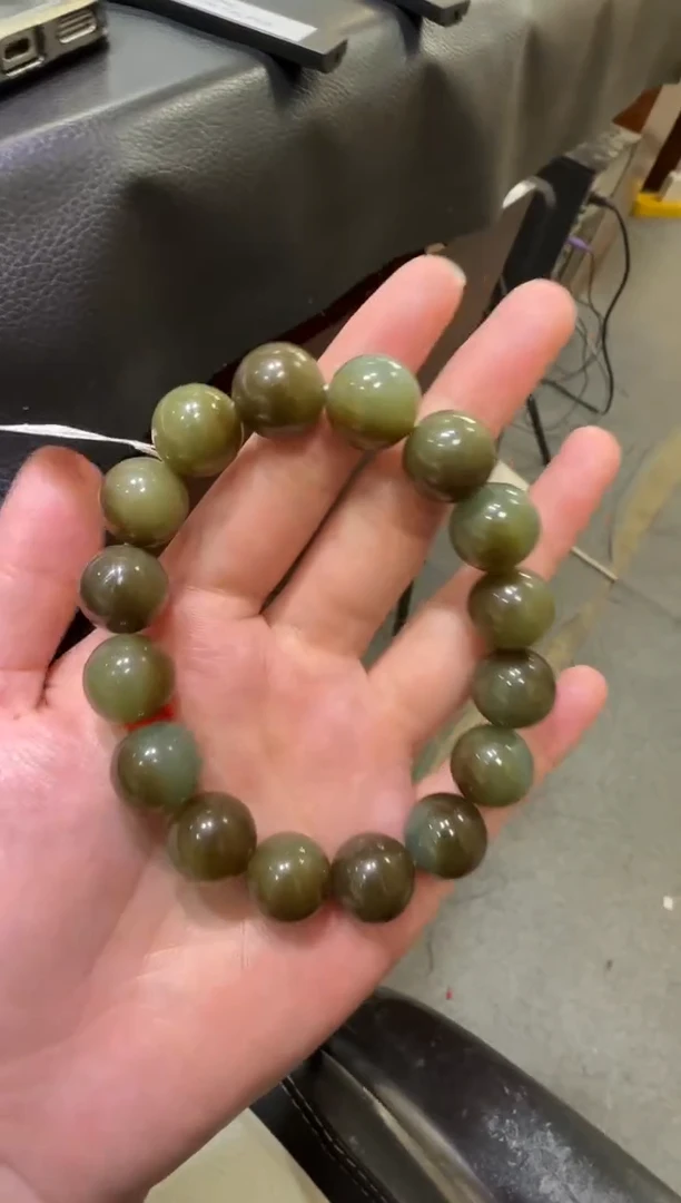 未镶嵌手串和田玉且末蓝手串（产地直发）