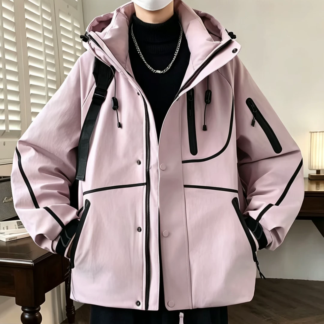DM6856【加勒比海盗】情侣加厚外套羽绒服