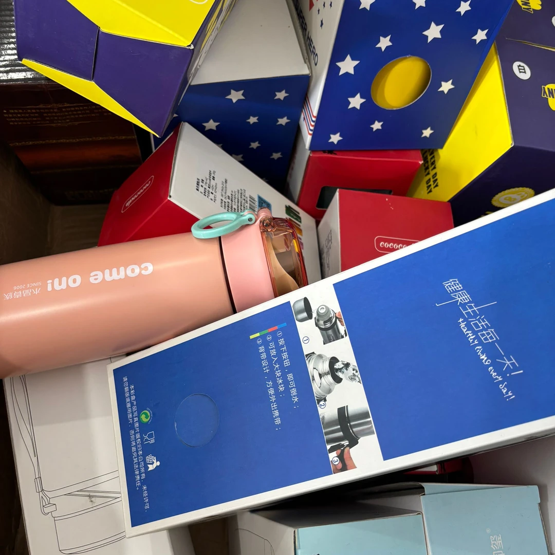5孤品高颜值可爱保温杯便携车载水杯水壶运动学生简约真空商务
