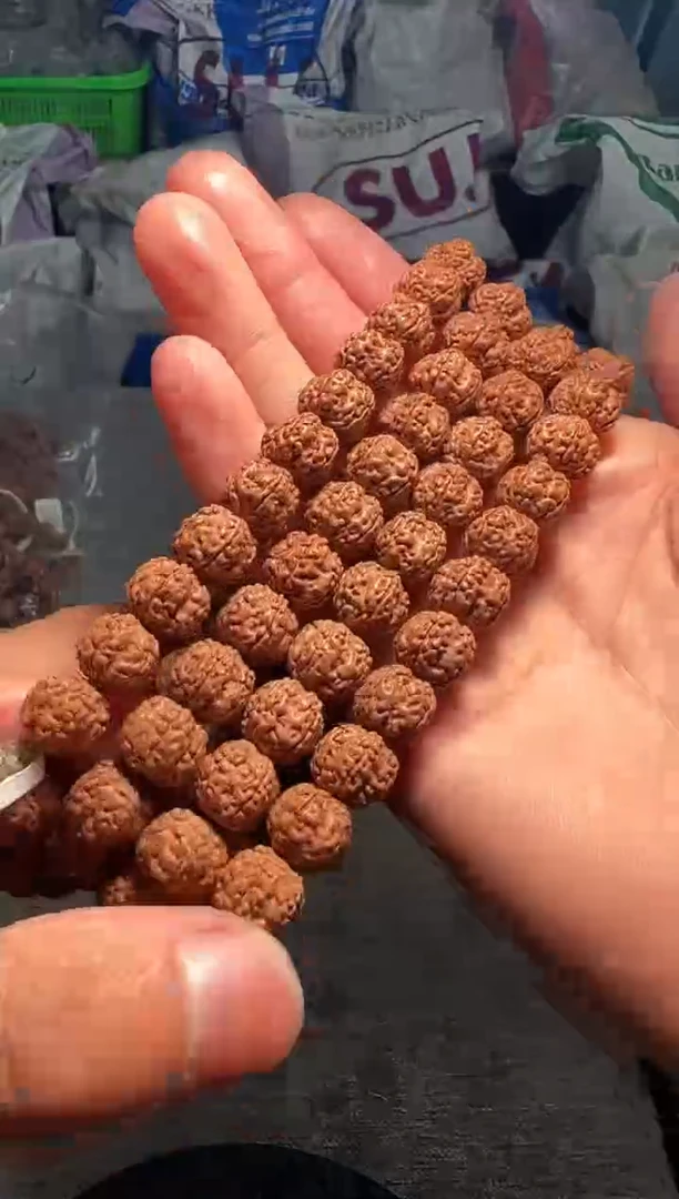 手串金刚菩提超头精挑老树玉梅花108-11mm